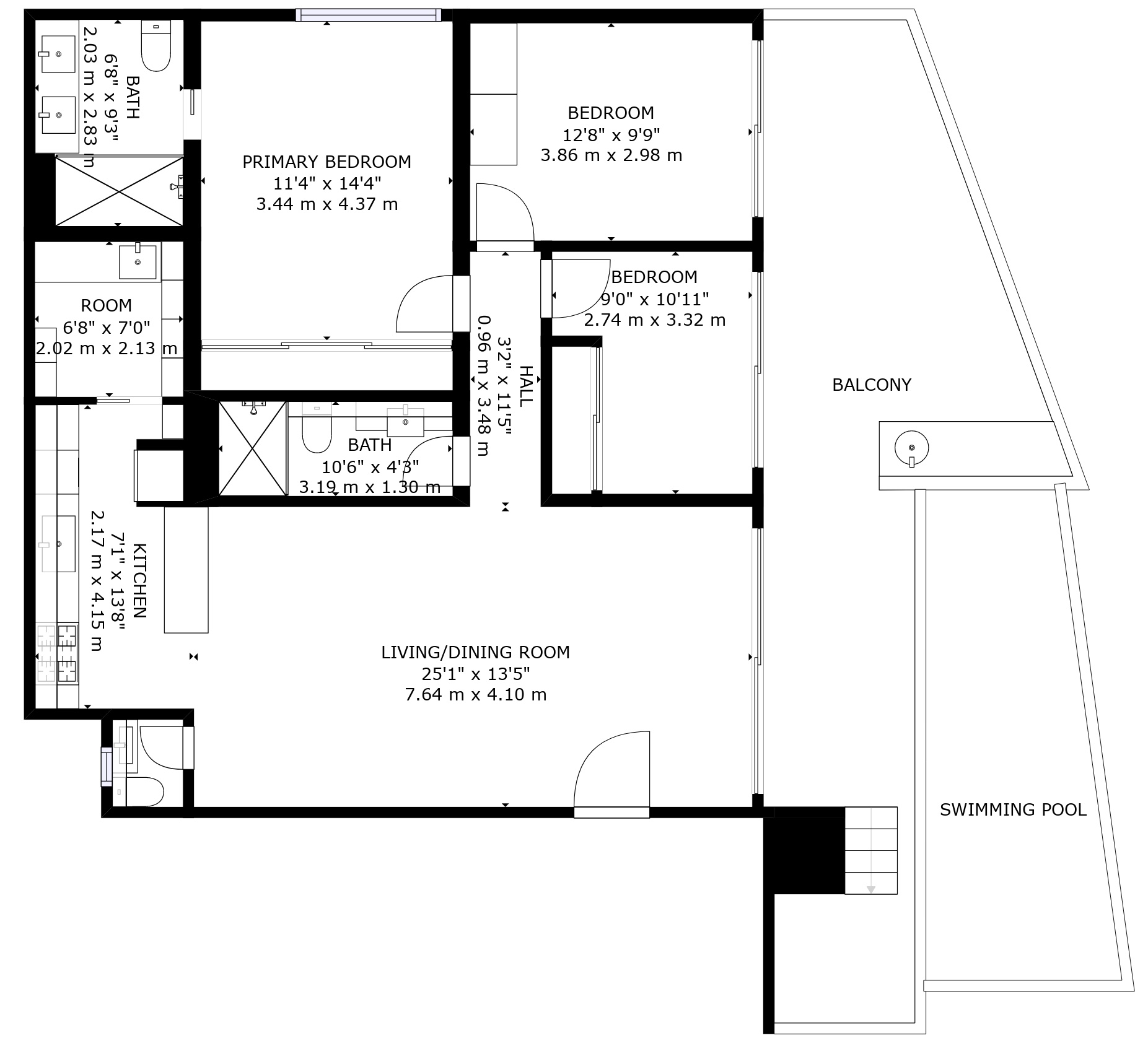 Cobertura Quay 1Efloor-plans-0